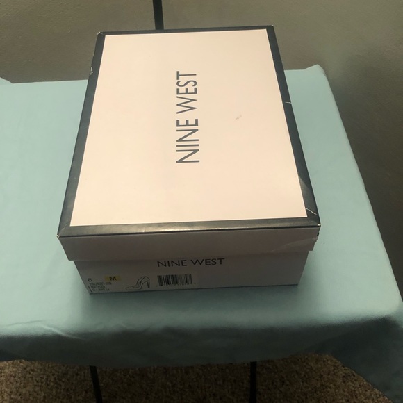 Nine West Floral Satin platform heels - Picture 9 of 12